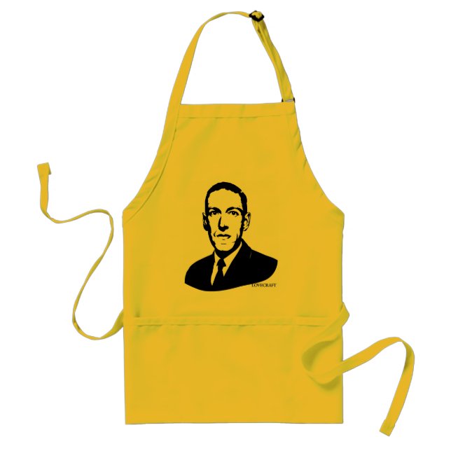 HP Lovecraft Portrait Standard Apron (Front)