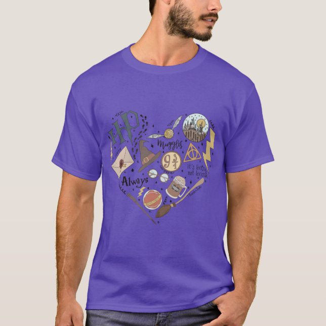 HP Witch Heart funny T-Shirt (Front)
