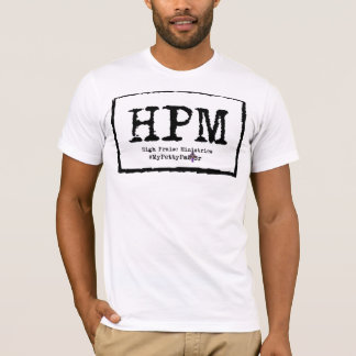 HPM MY PASTOR PETTY T-SHIRT WHITE AND BLACK