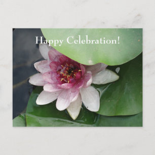 Hppy Celebration Custom Occasions Floral Postcard