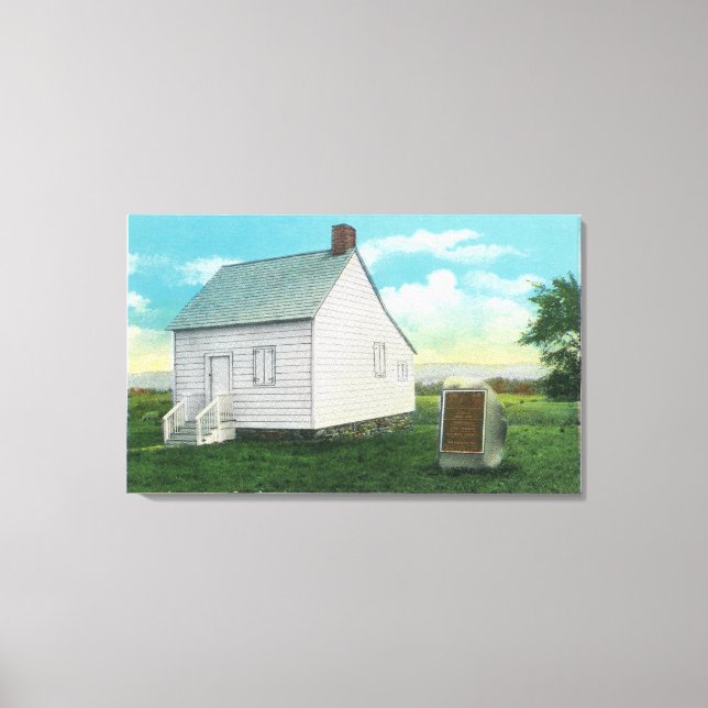 HQ of Gen Poor-Morgan & Learned Canvas Print (Front)