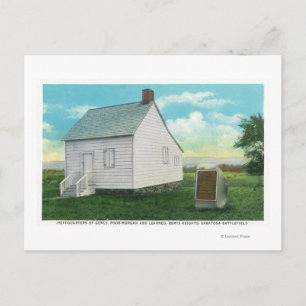 HQ of Gen Poor-Morgan & Learned Postcard