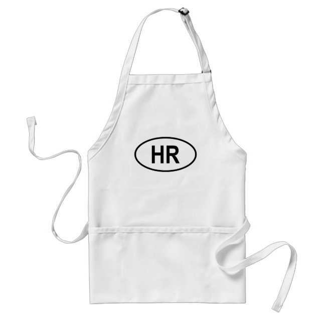 "HR" Croatia Standard Apron (Front)