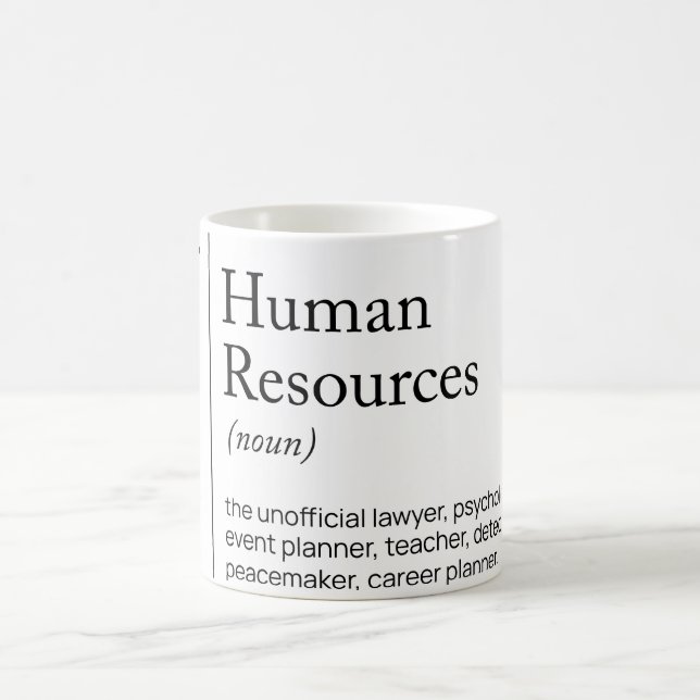 HR Definition dictionnary Coffee Mug (Center)