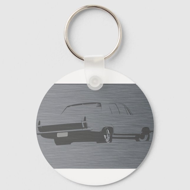 HR Holden Stainless Steel Key Ring (Front)