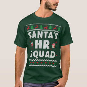 HR Human Resources Ugly Christmas T-Shirt