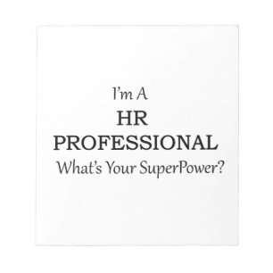 HR Professional Notepad