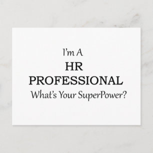 HR Professional Postcard