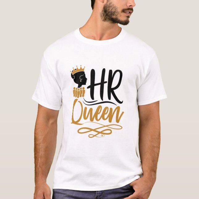 HR Queen Human Resources Women T-Shirt (Front)