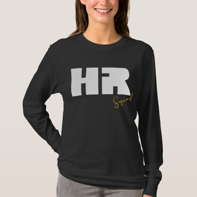 HR Squad, Human Officer Team T-Shirt (Front)