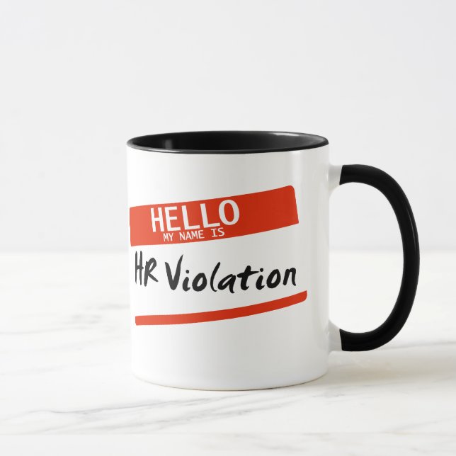 HR Violation Mug (Right)