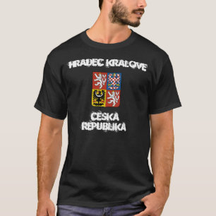 Hradec Kralove, Czech Republic with coat of arms T-Shirt