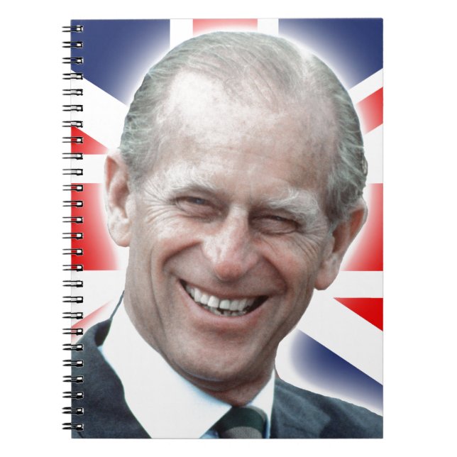 HRH Duke of Edinburgh - Great! Notebook (Front)