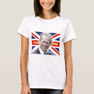 HRH Duke of Einburgh - I love Philip T-Shirt