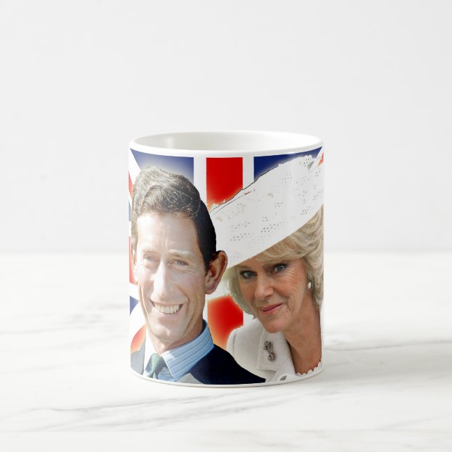 HRH Prince Charles & HRH Duchess of Cornwall Coffee Mug (Center)