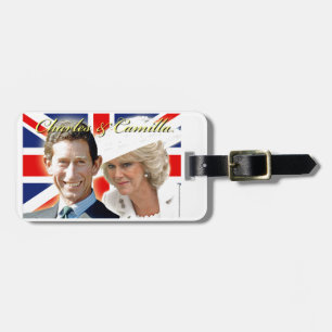 HRH Prince Charles & HRH Duchess of Cornwall Luggage Tag