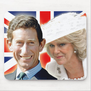 HRH Prince Charles & HRH Duchess of Cornwall Mouse Pad