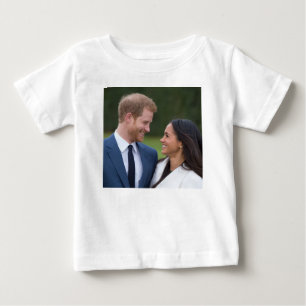 HRH Prince Harry and Meghan Markle Royal Wedding Baby T-Shirt