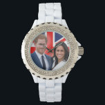 HRH Prince Harry and Meghan Markle Royal Wedding Watch<br><div class="desc">HRH Prince Harry and Meghan Markle Royal Wedding at Windsor Castle 19th May 2018. Highly collectible Royal Wedding Souvenir. Professional Photo. 
 Imported from the original camera file to guarantee finest image quality on your products.. Copyright © Anwar Hussein 2018 all rights reserved.</div>