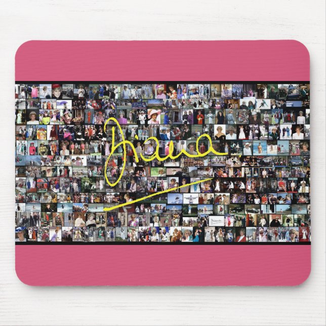 HRH Princess Diana - All the photos! Mouse Pad (Front)