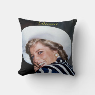 HRH Princess Diana Australia 1988 Pro Photo HD Cushion