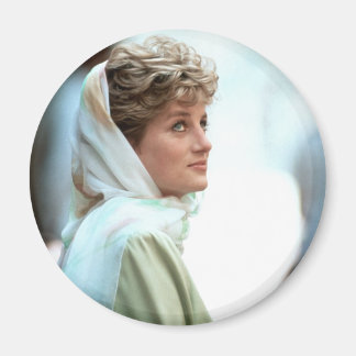 HRH Princess Diana Egypt 1992 Magnet