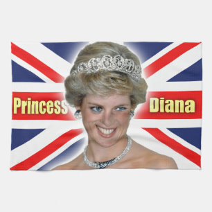 HRH Princess Diana Stunning! Tea Towel