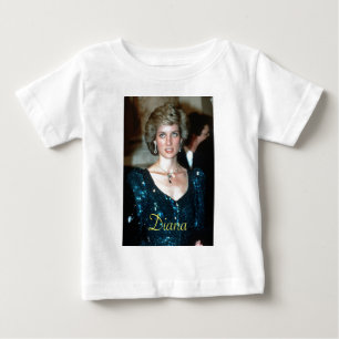HRH Princess Diana Vienna 1986 Baby T-Shirt