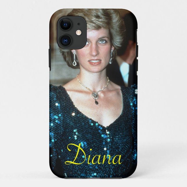 HRH Princess Diana Vienna 1986 Case-Mate iPhone Case (Back)