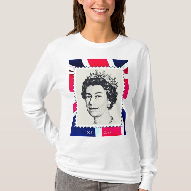HRH Queen Elizabeth II RIP 1926-2022 T-Shirt (Front)