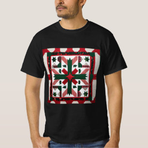 hristmas Tree Quilting & Sewing Machine Lover  T-Shirt