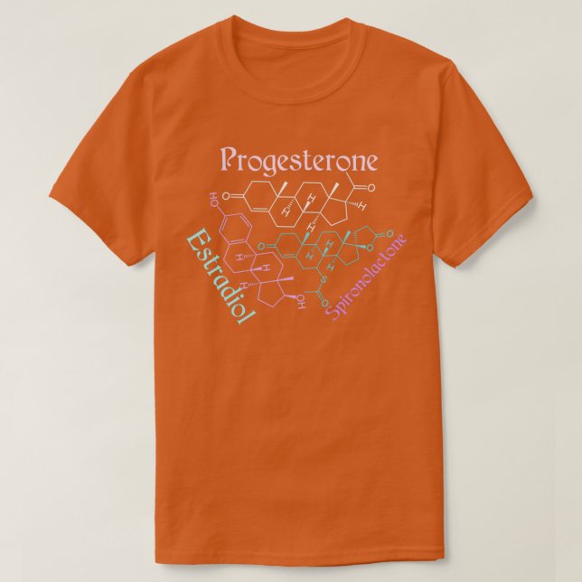 HRT Hormone Replacement Therapy T-Shirt (Design Front)