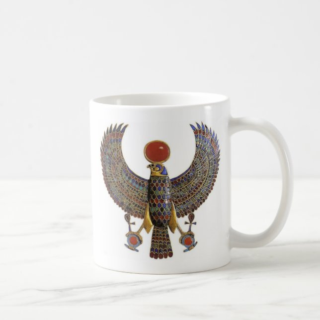 Hru Falcon Pendant Coffee Mug (Right)