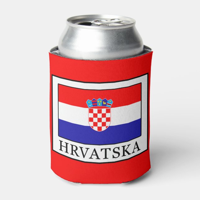 Hrvatska Can Cooler (Can Front)