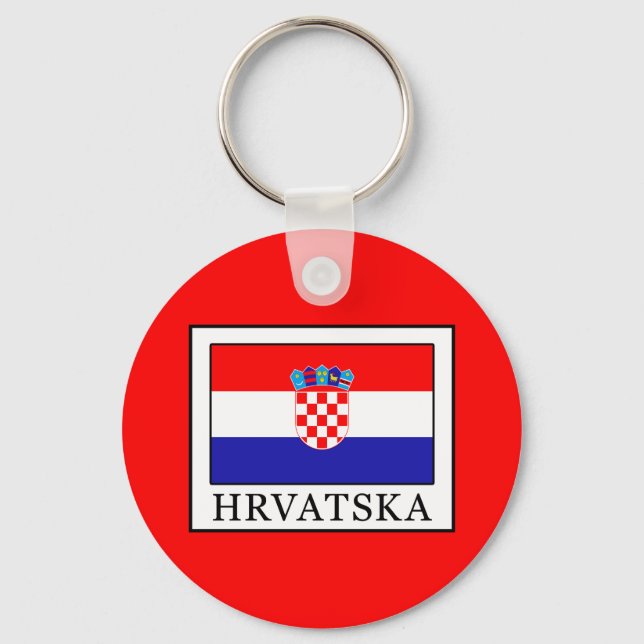 Hrvatska Key Ring (Front)