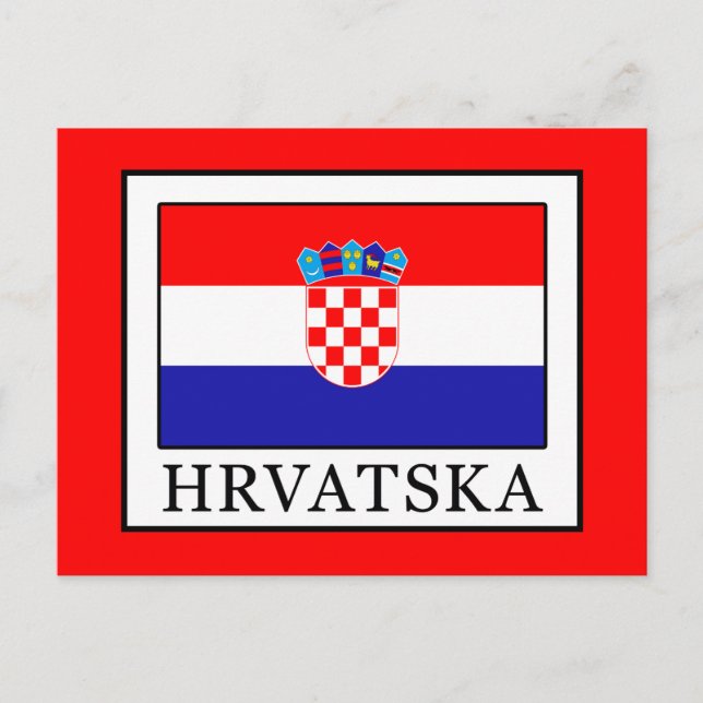 Hrvatska Postcard (Front)
