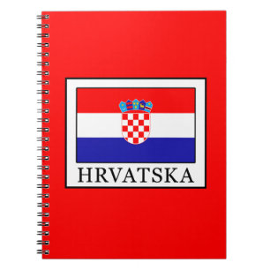 Hrvatska Spiral Notebook