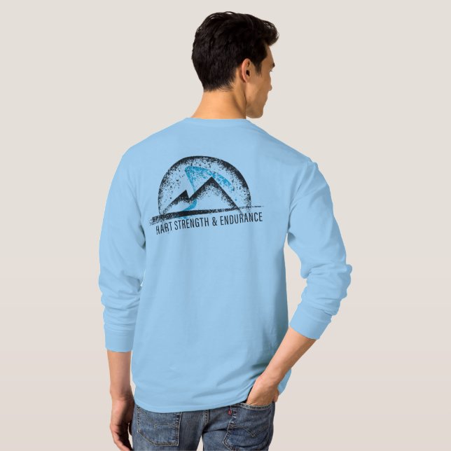 HSEC Front and Back Logo Long Sleeve T-Shirt (Back Full)