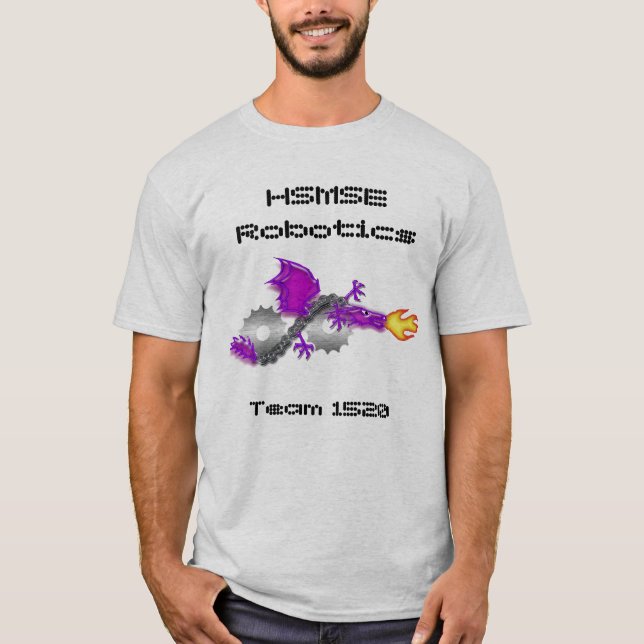 HSMSE Robotics - Customised T-Shirt (Front)