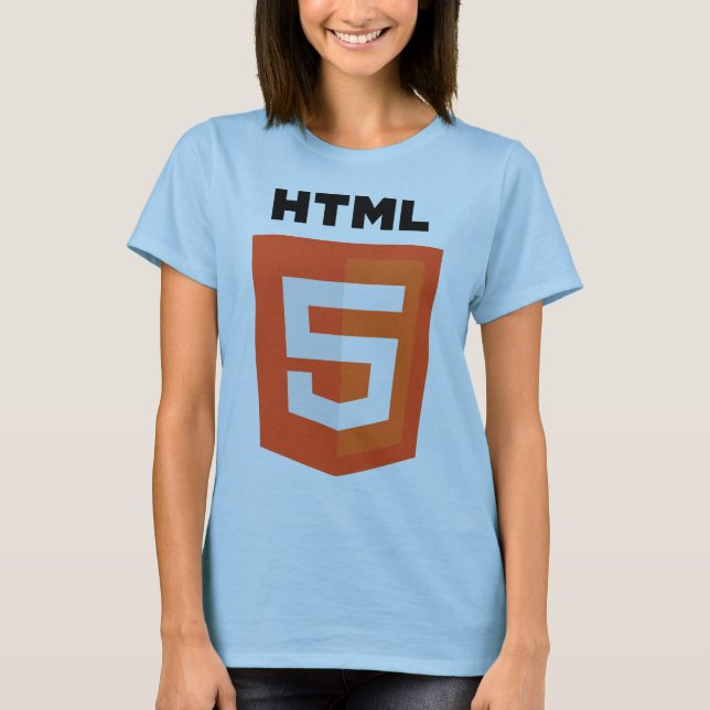 HTML 5 logo T-Shirt (Front)