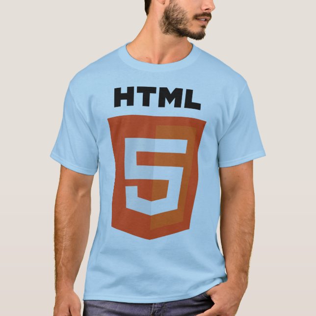 HTML 5 logo T-Shirt (Front)