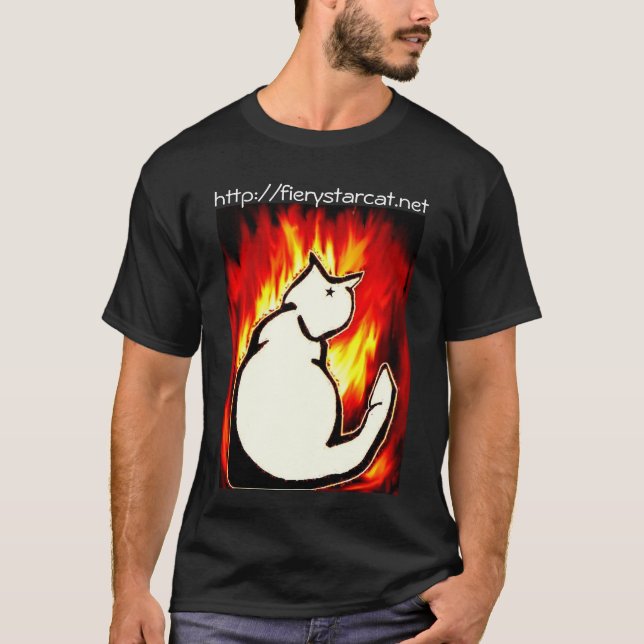 http://fierystarcat.net T-Shirt (Front)