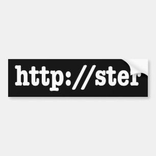 http://ster / html code bumper sticker