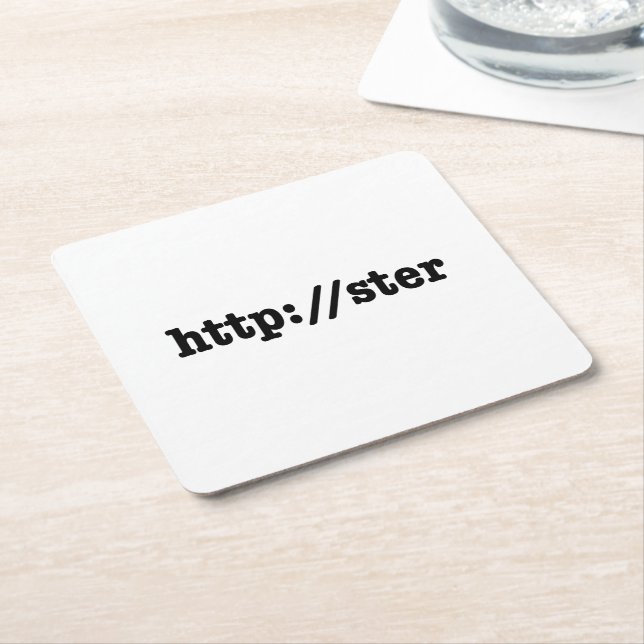 http://ster / html code square paper coaster (Angled)