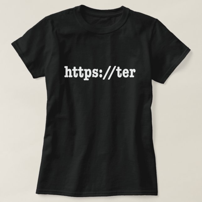 https://ter / html code T-Shirt (Design Front)