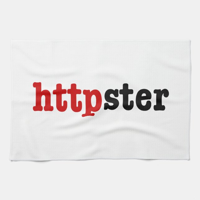 httpster tea towel (Horizontal)