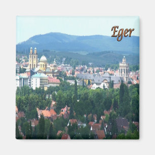 HU - Hungary - Eger - Panorama Magnet