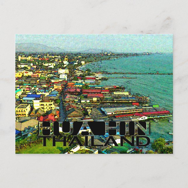Hua Hin Postcard (Front)