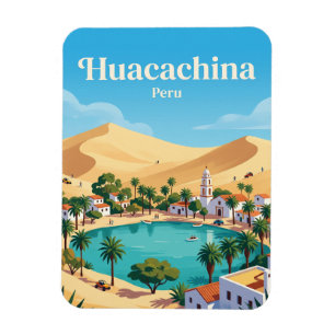 Huacachina Peru Magnet