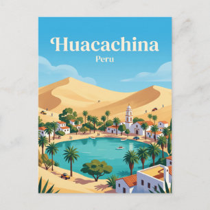 Huacachina Peru Postcard